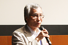 開会挨拶をされる宮園ネットワーク長